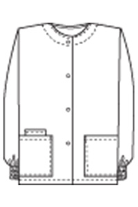 4350 Snap Front Warm-Up Jacket