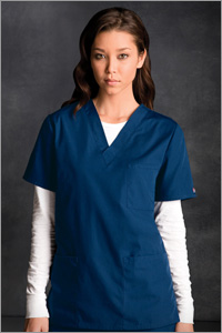 4876 Workwear Unisex V-Neck Top