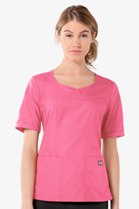 4746 Novelty V-Neck Top (Discontinued)
