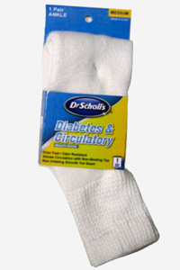 DSU Unisex Diabetic Crew Sock