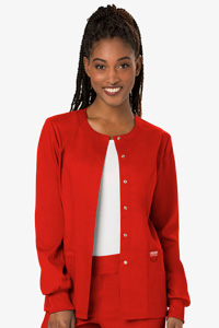 WW310 Snap Front Warm-Up Jacket
